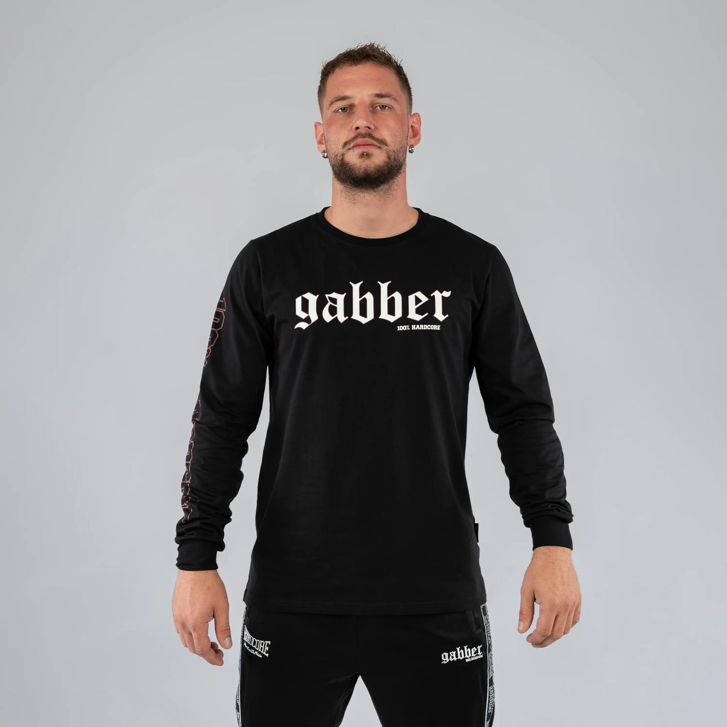 100% Hardcore Gabber Longsleeve Gabber 4 Life