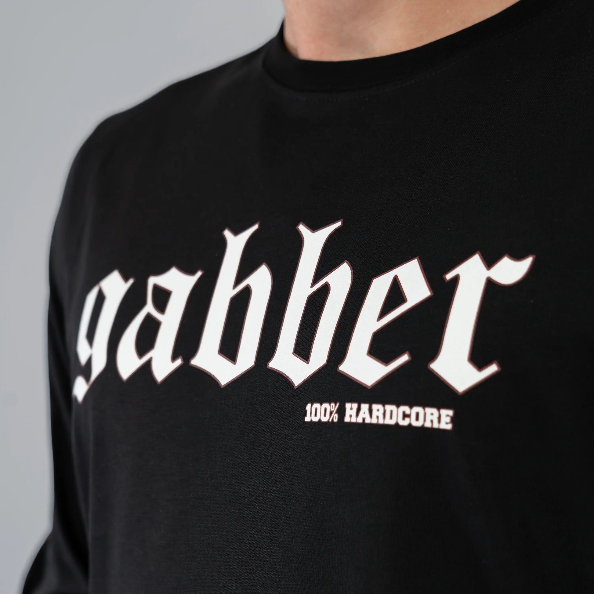 100% Hardcore Gabber Longsleeve Gabber 4 Life