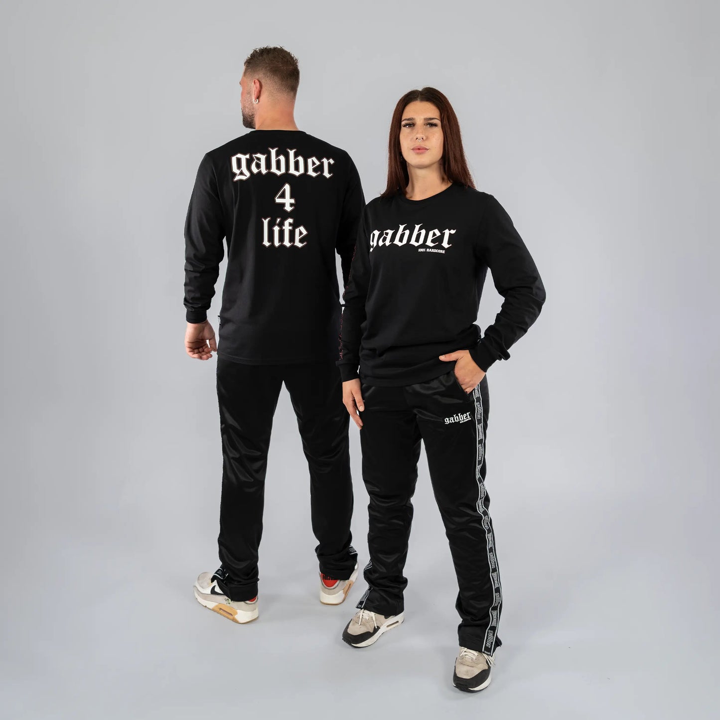 100% Hardcore Gabber Longsleeve Gabber 4 Life