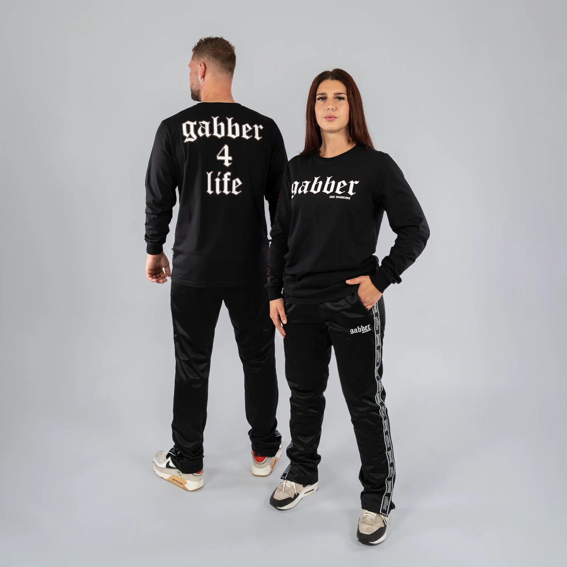 100% Hardcore Gabber Longsleeve Gabber 4 Life