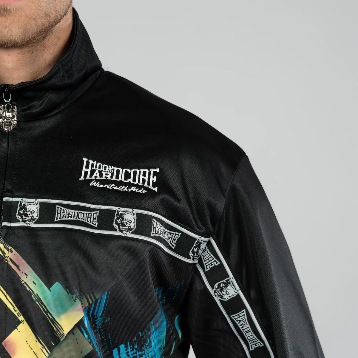 100% Hardcore Training Jacket Blazing Gold