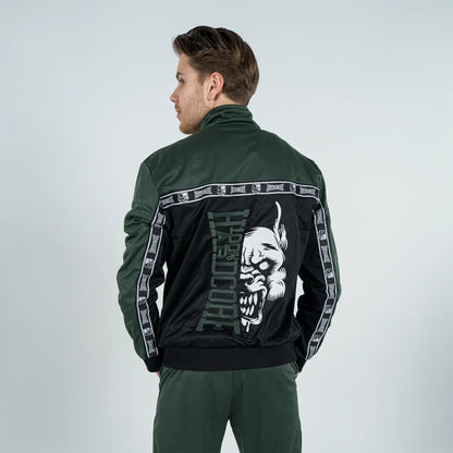 100% Hardcore Training Jacket Essential Dark Green