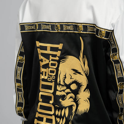 100% Hardcore Training Jacket Essential Gold/White
