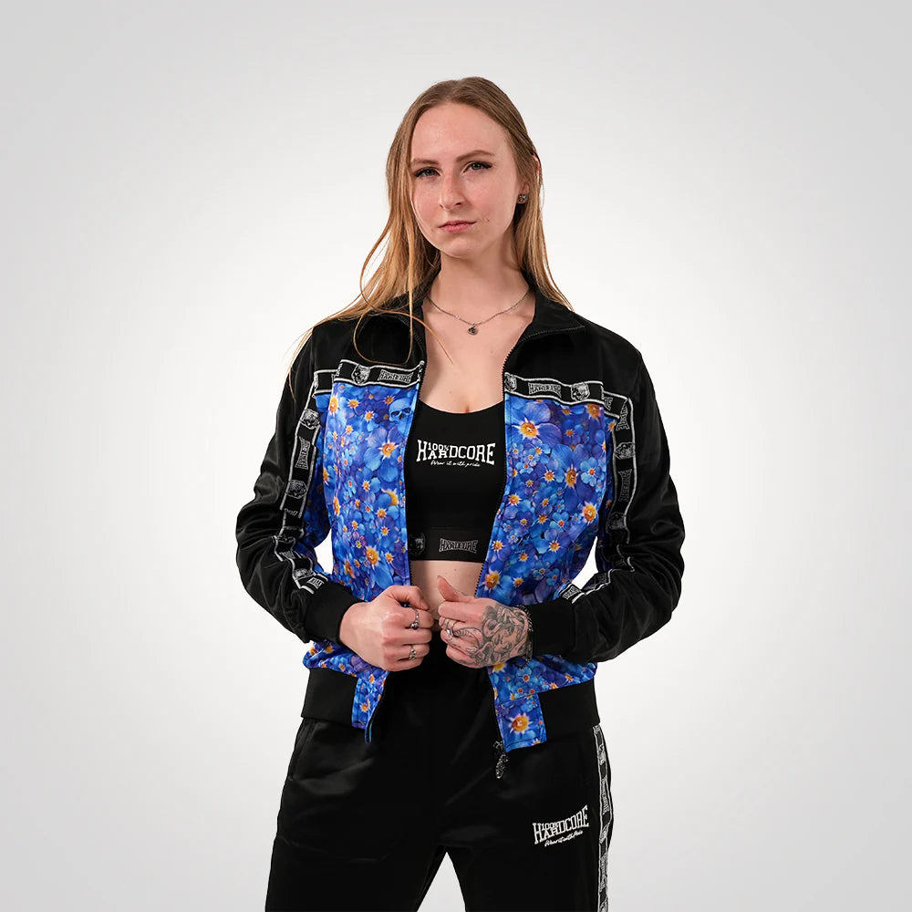 100% Hardcore Women Training Jacket Flower Power