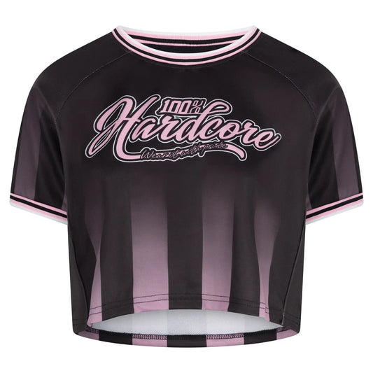 100% Hardcore Cropped Soccershirt Script