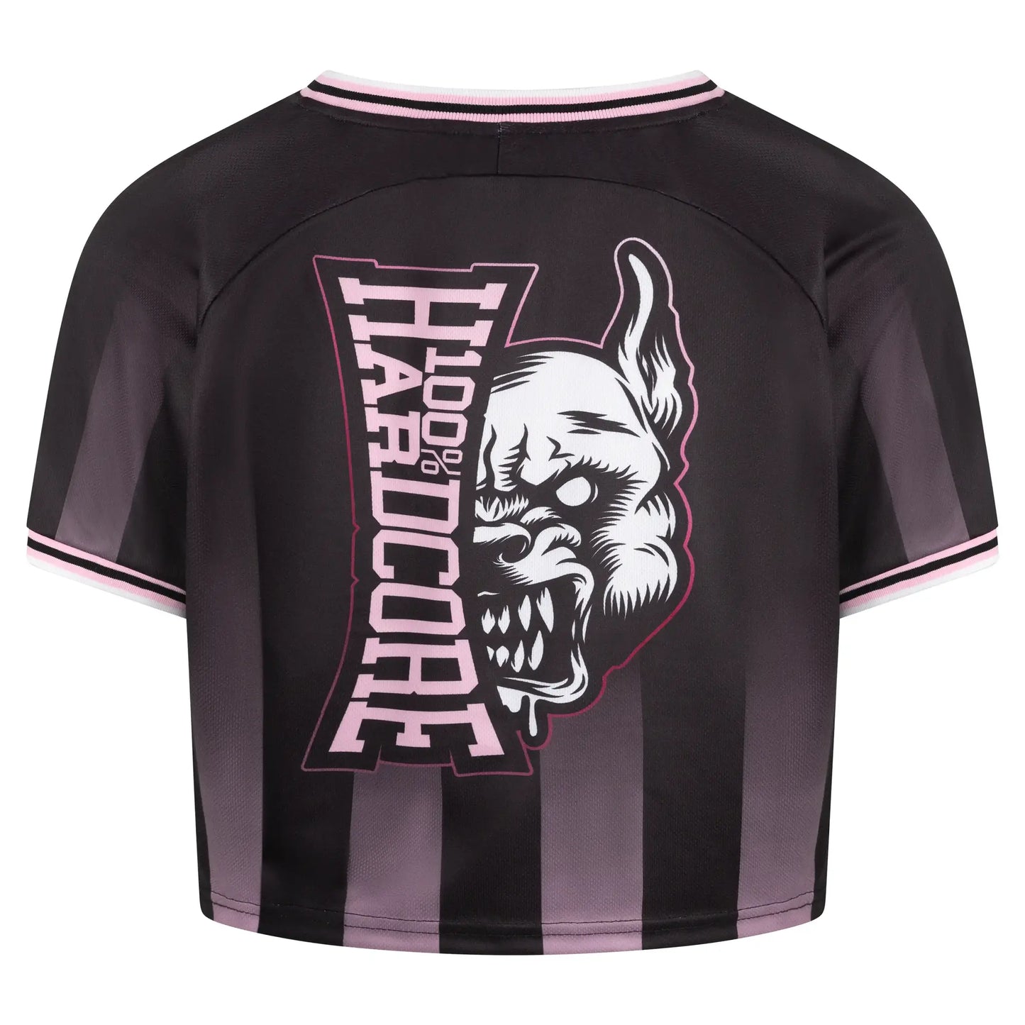 100% Hardcore Cropped Soccershirt Script
