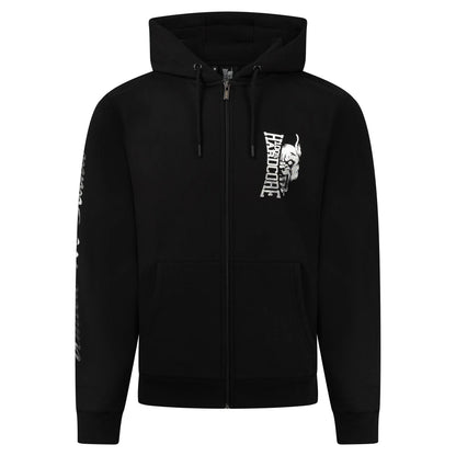100% Hardcore Hooded Zipper Silver
