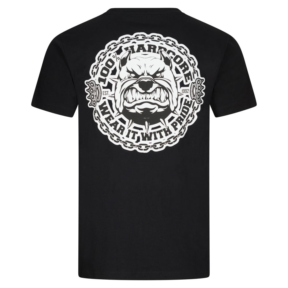 100% HARDCORE T-SHIRT BULLDOG - GABBERPLANET