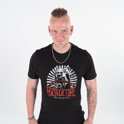 100% HARDCORE T-SHIRT Destroyed Dog-1 *