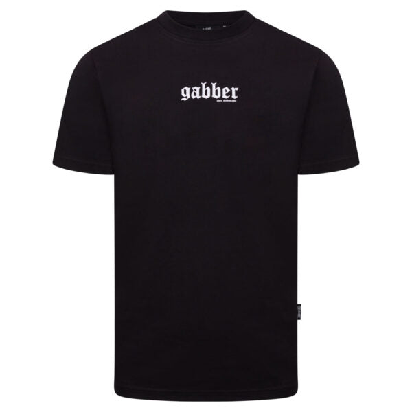 100% Hardcore T-shirt Gabber Vertical Black *