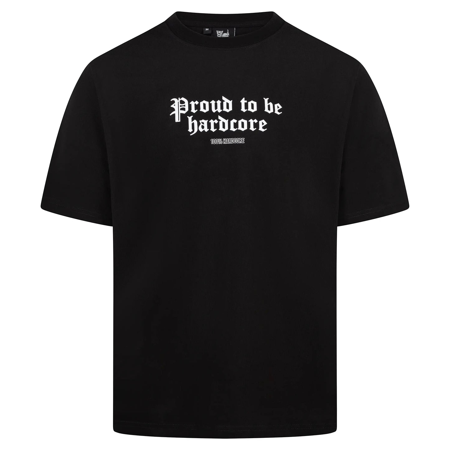 100% Hardcore T-shirt Proud to Be Black - Vista 7