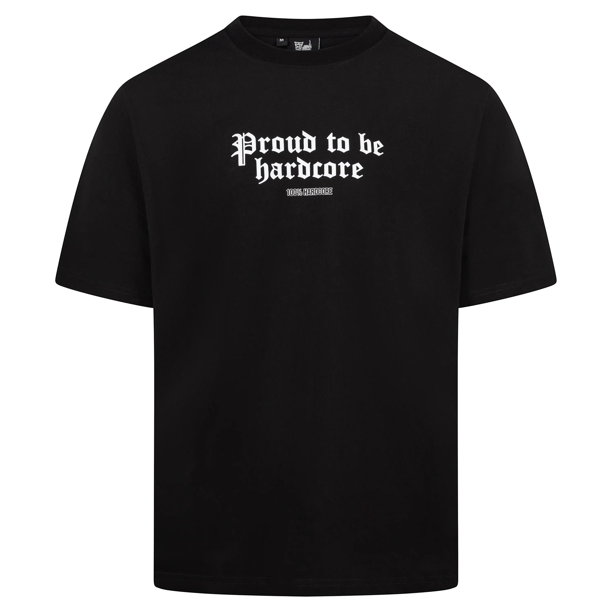 100% Hardcore T-shirt Proud to Be Black - Vista 7