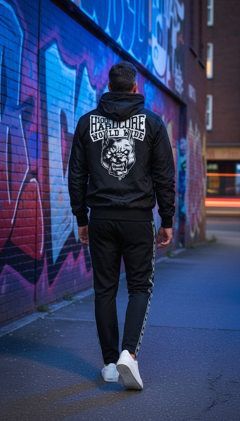 100% Hardcore Windbreaker Worldwide