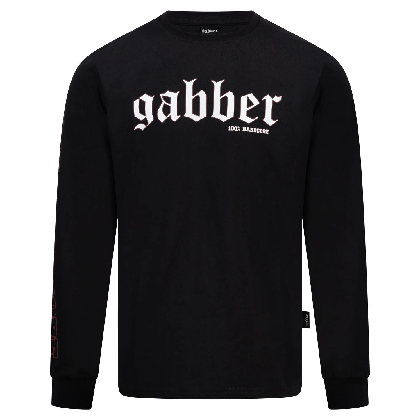 100% Hardcore Gabber Longsleeve Gabber 4 Life