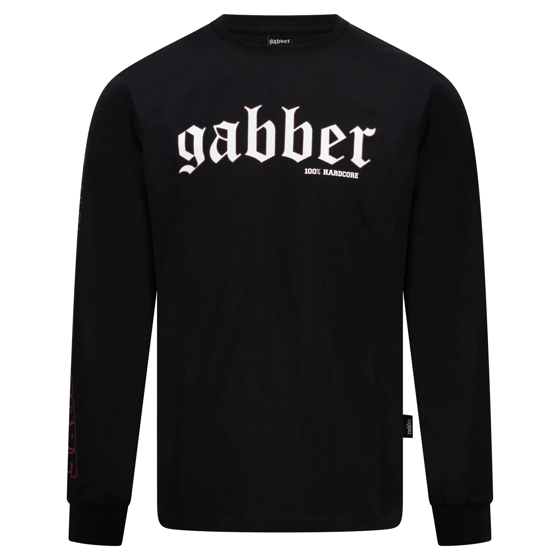 100% Hardcore Gabber Longsleeve Gabber 4 Life
