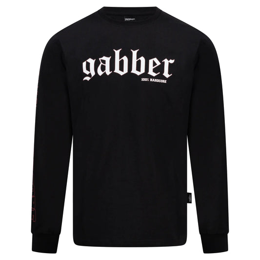 100% Hardcore Gabber Longsleeve Gabber 4 Life