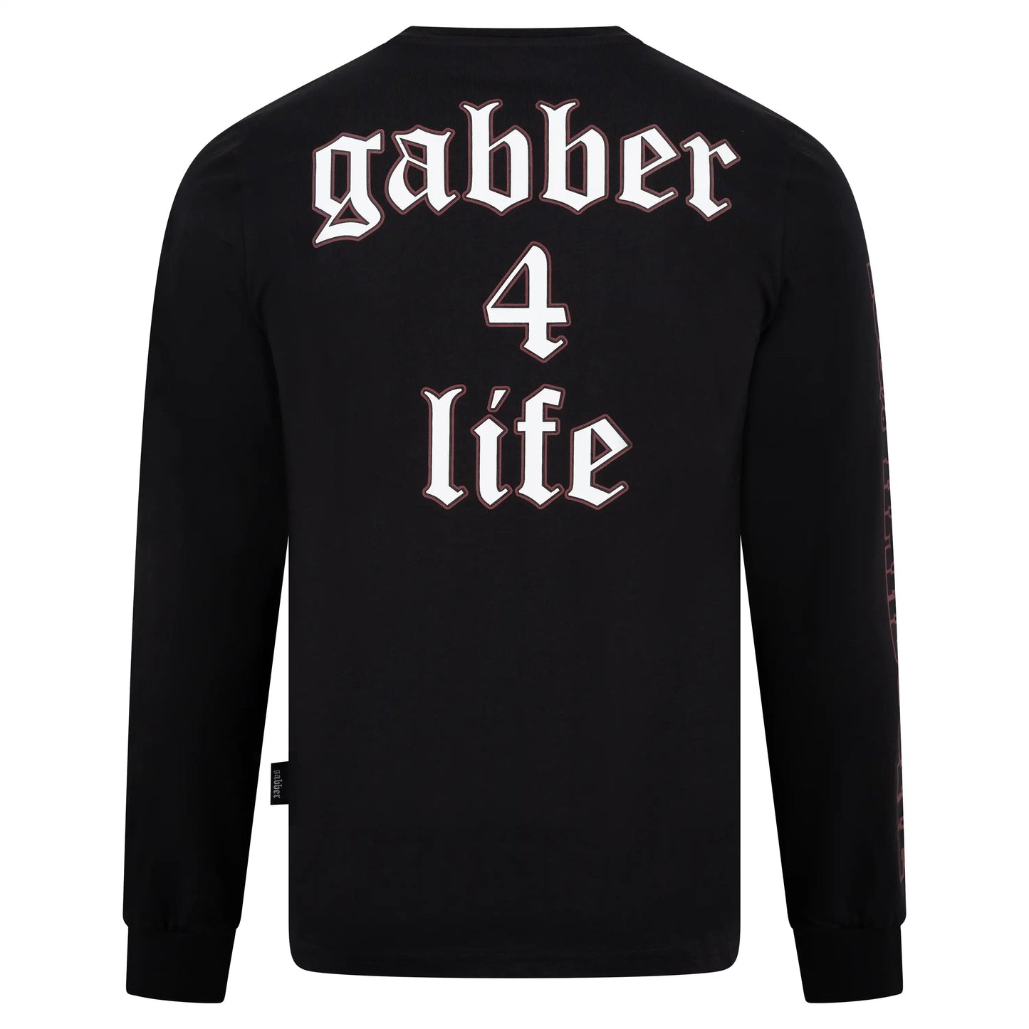 100% Hardcore Gabber Longsleeve Gabber 4 Life