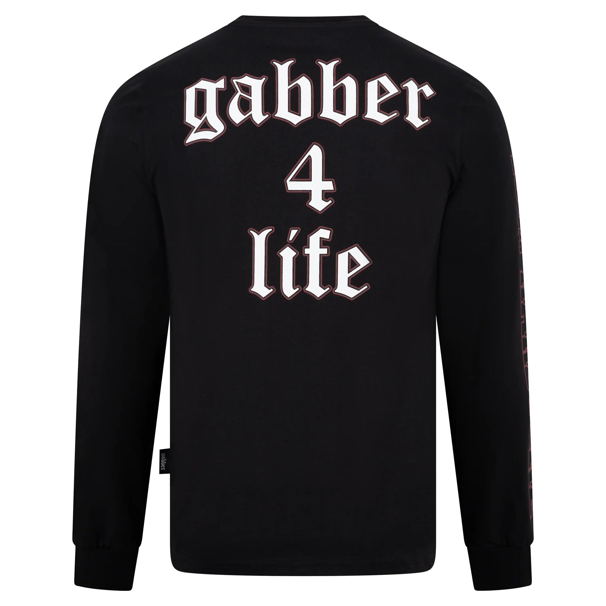 100% Hardcore Gabber Longsleeve Gabber 4 Life