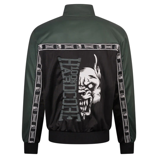 100% Hardcore Training Jacket Essential Dark Green