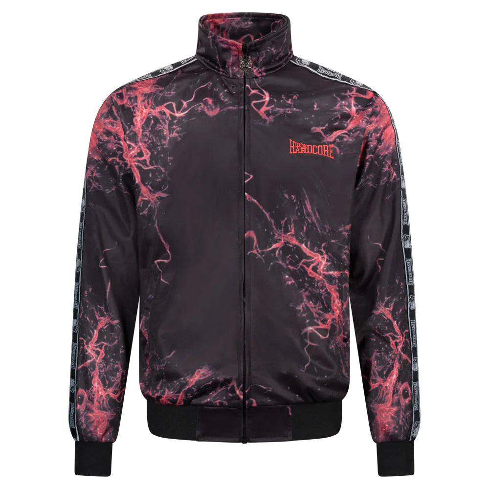 100% Hardcore Training Jacket Flaming Dog Red