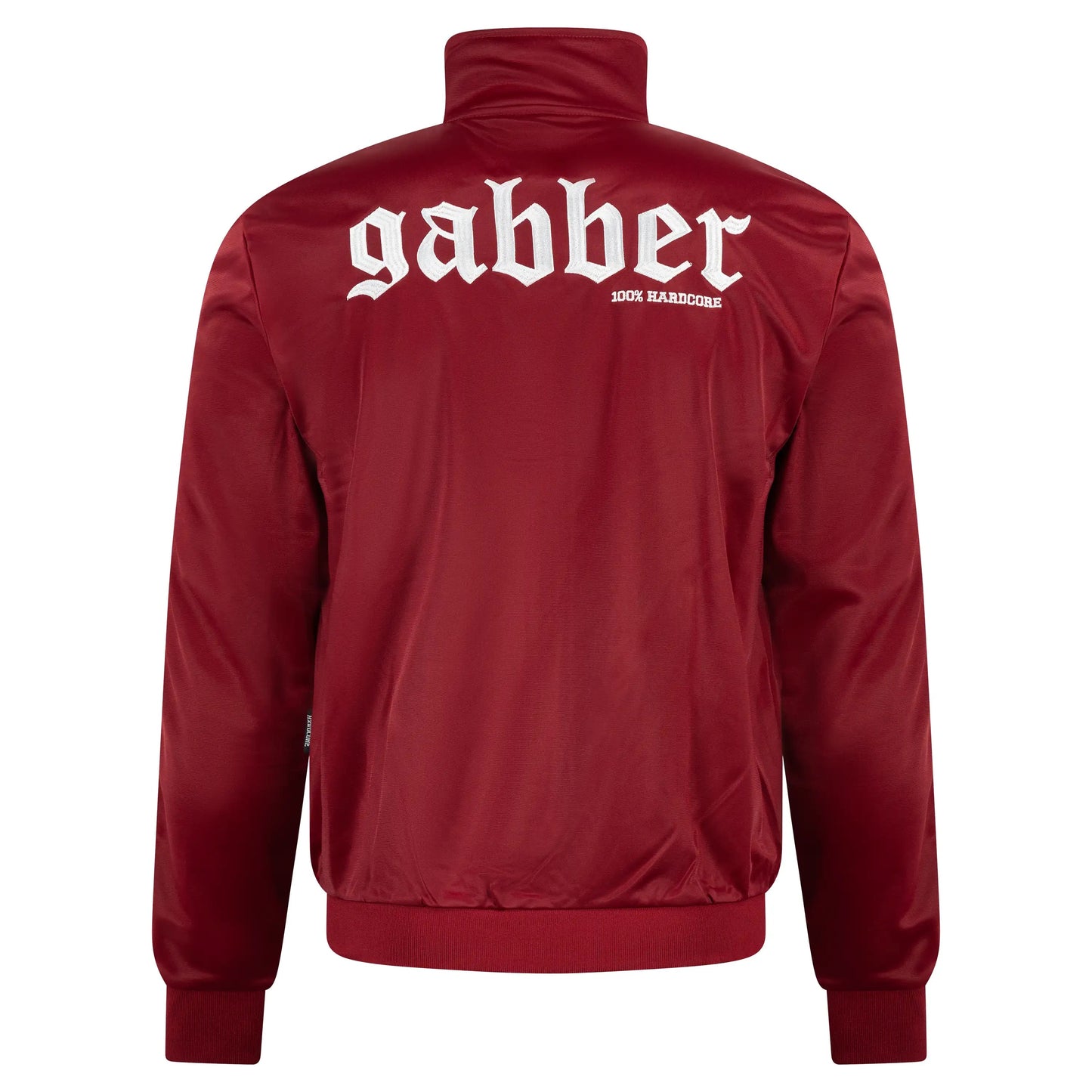 100% Hardcore Gabber Training Jacket Bordeaux