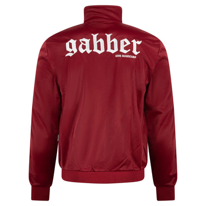 100% Hardcore Gabber Training Jacket Bordeaux