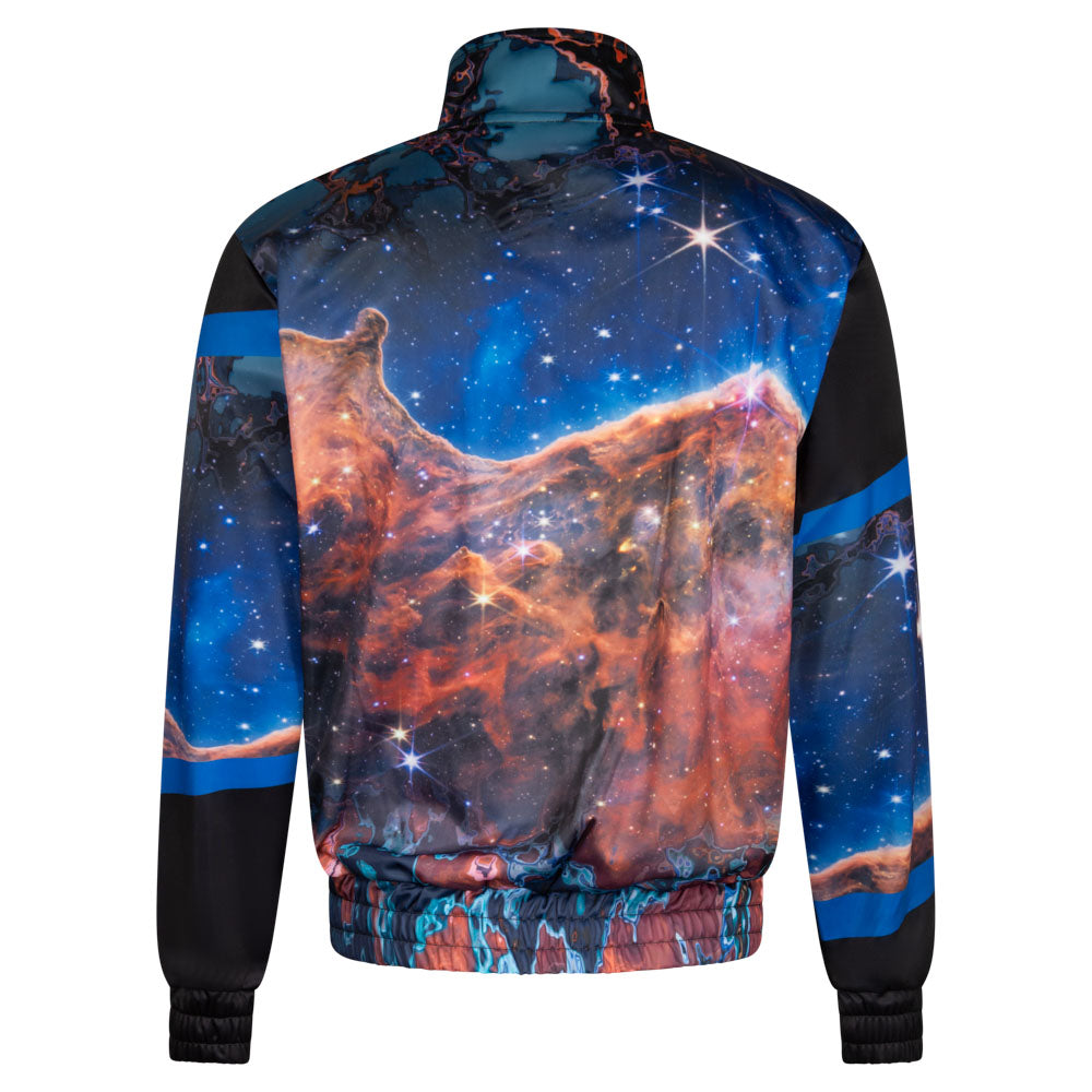 100% HARDCORE TRAINING JACKET INTO SPACE BLUE - GABBERPLANET