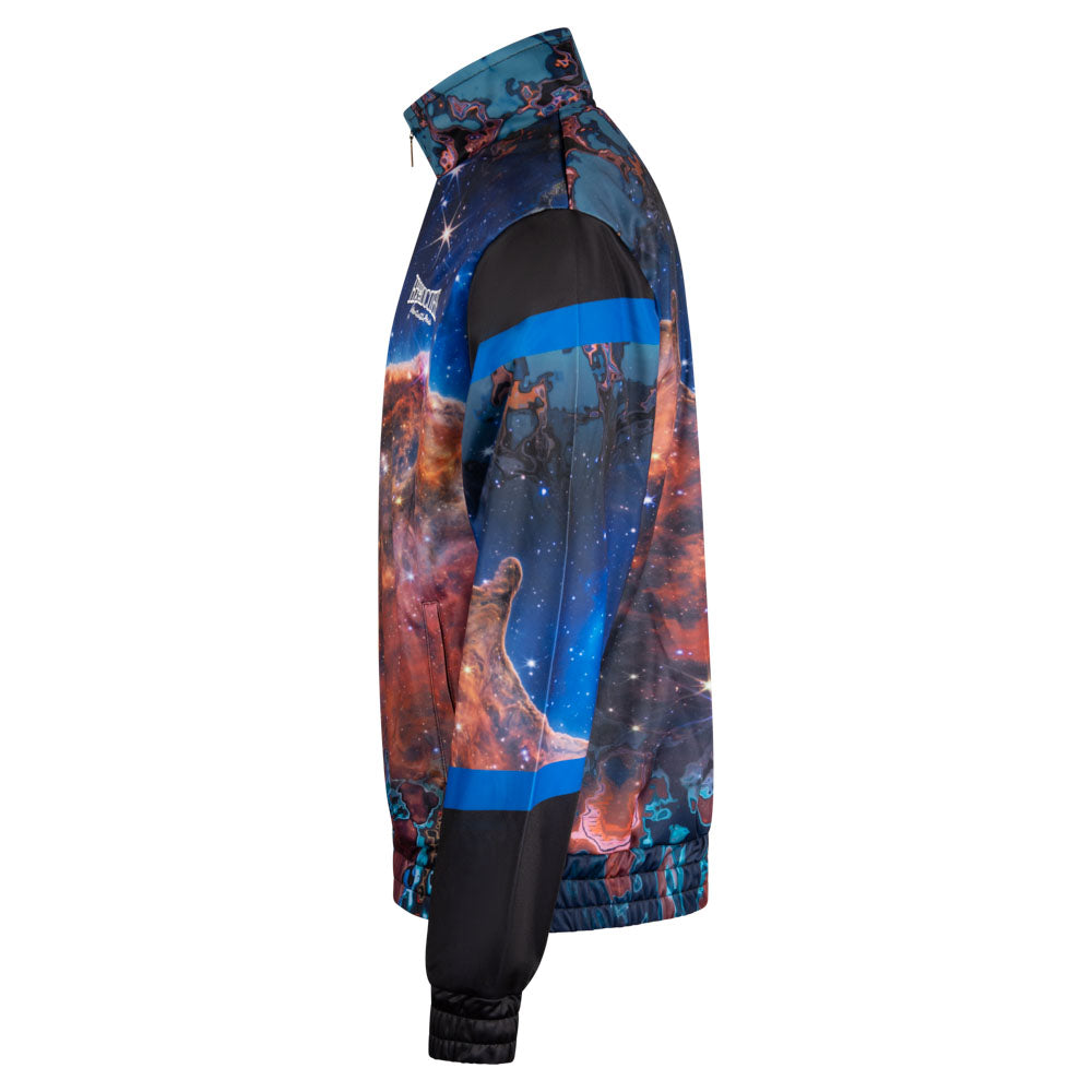 100% HARDCORE TRAINING JACKET INTO SPACE BLUE - GABBERPLANET