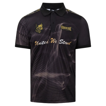 100% Hardcore Soccershirt Gold