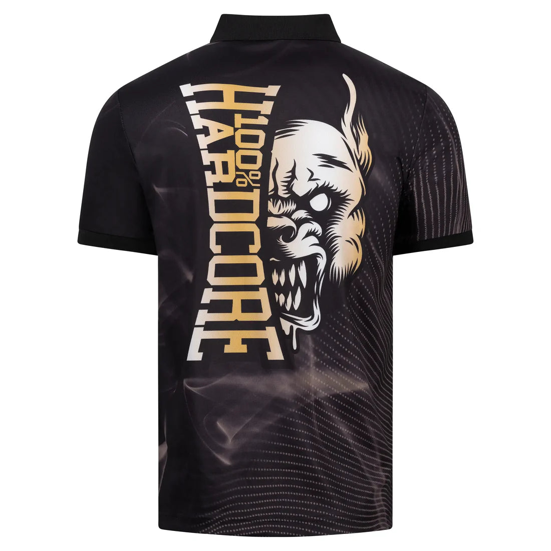 100% Hardcore Soccershirt Gold