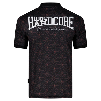 100% Hardcore Soccershirt Essential Taped Red - Vista 7