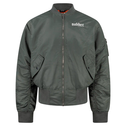 100% Hardcore Bomberjacket Gabber Green