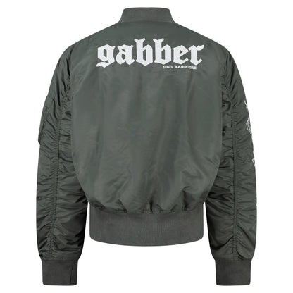 100% Hardcore Bomberjacket Gabber Green