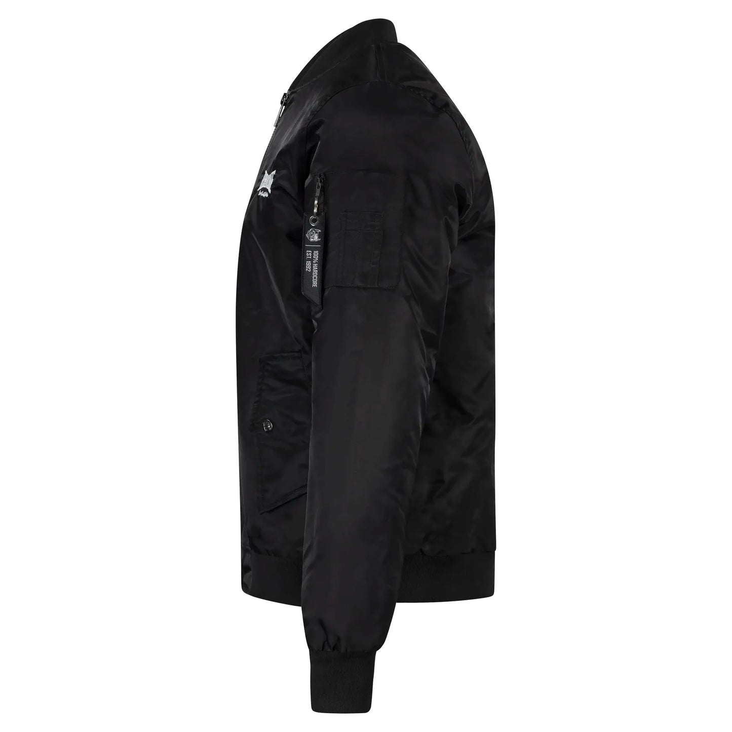 100% Hardcore Bomberjacket Branded Rage Black