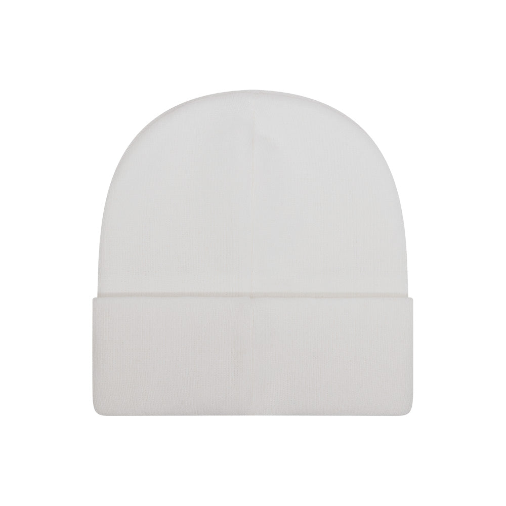 100% Hardcore Beanie Essential White - GABBERPLANET