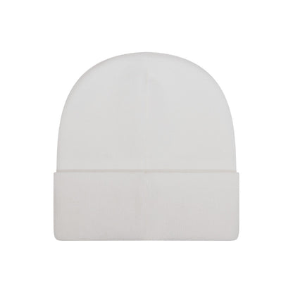 100% Hardcore Beanie Essential White - GABBERPLANET