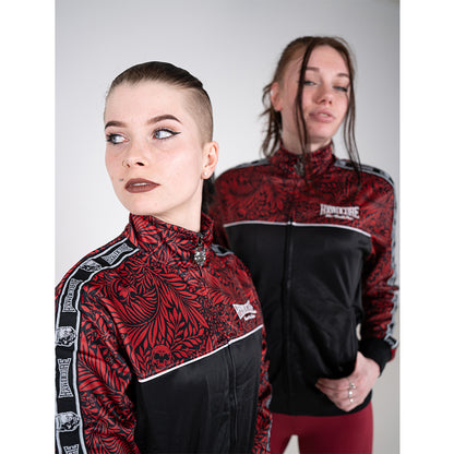 100% HARDCORE WOMEN TRAINING JACKET LEAVES - GABBERPLANET