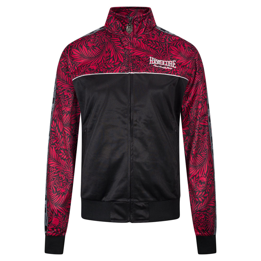100% HARDCORE WOMEN TRAINING JACKET LEAVES - GABBERPLANET