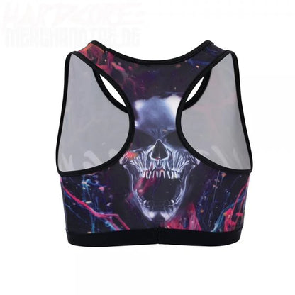 100% Hardcore Lady Sporttop - Spaceskull