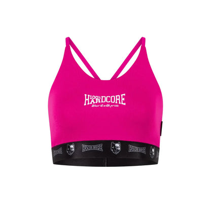 100% Hardcore Women Sport Top Taping Fuchsia