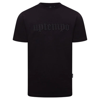 Uptempo T-shirt Old English Solid Black
