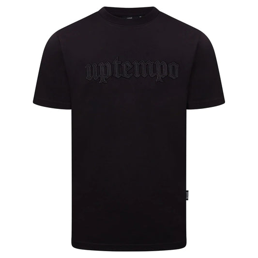 Uptempo T-shirt Old English Solid Black