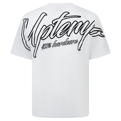 Uptempo T-shirt Signature White