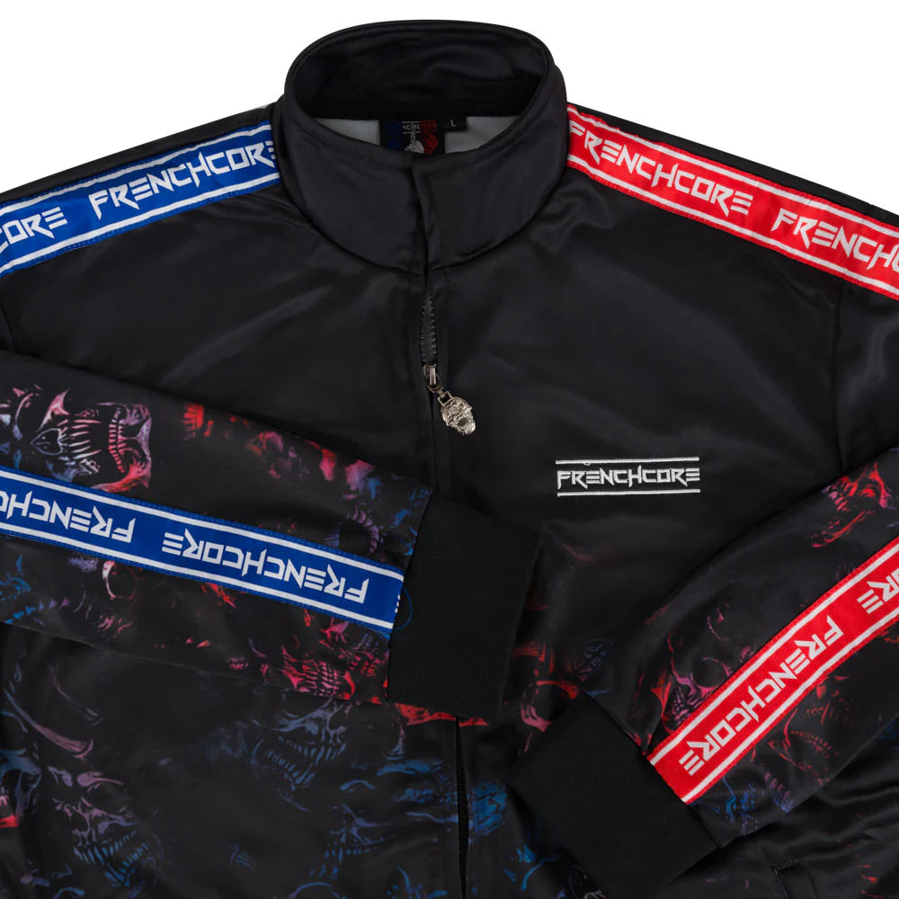 Frenchcore Training Jacket Faded Skulls