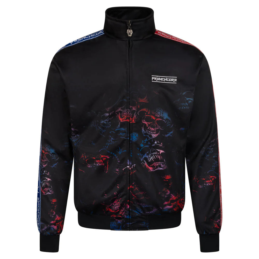 Frenchcore Training Jacket Faded Skulls