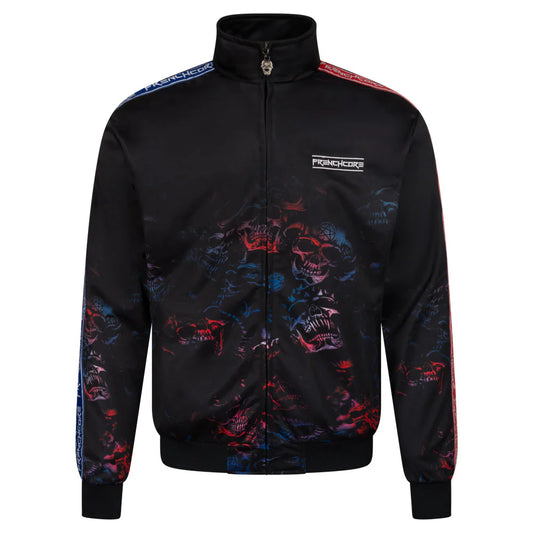 Frenchcore Training Jacket Faded Skulls