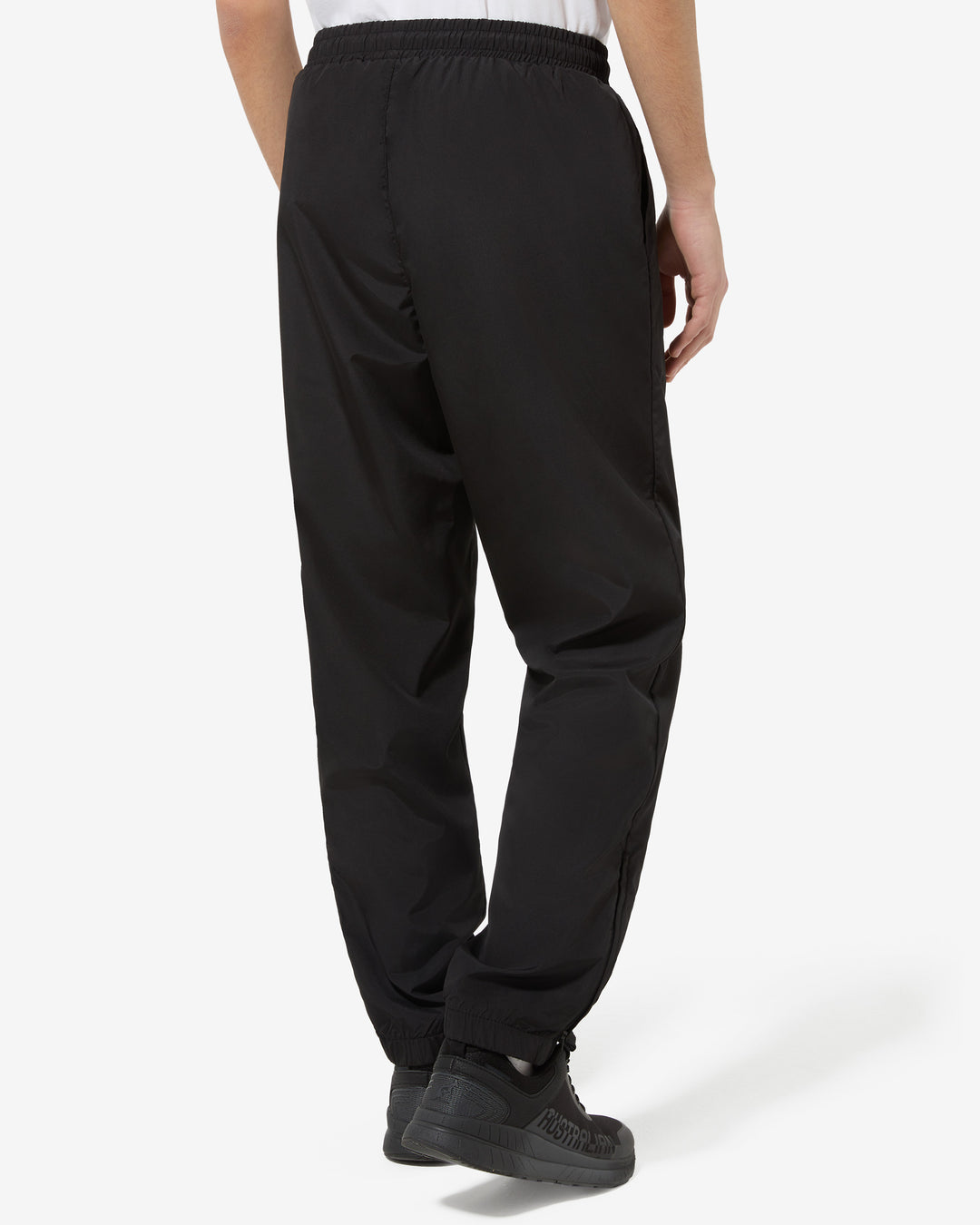 Australian Smash Pants Big Logo Black / Orange - GABBERPLANET