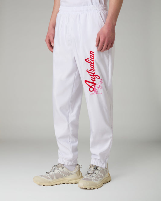 AUSTRALIAN GABBER ARCHIVE PANTALONE ANTIBES BUMPER LOGO ARUPA0015 002A STOCK