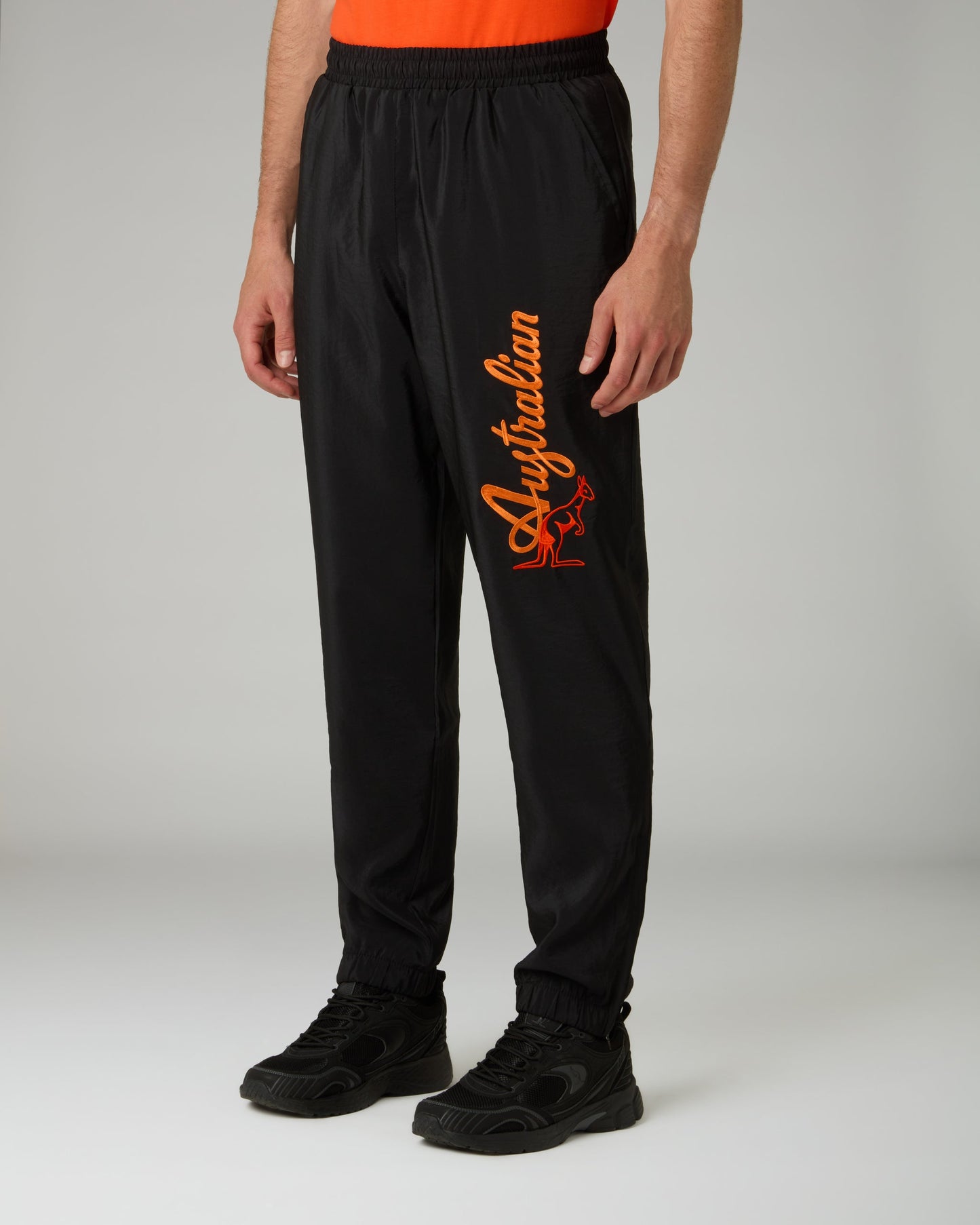 AUSTRALIAN GABBER ARCHIVE PANTALONE ANTIBES BUMPER LOGO ARUPA0015 003C STOCK