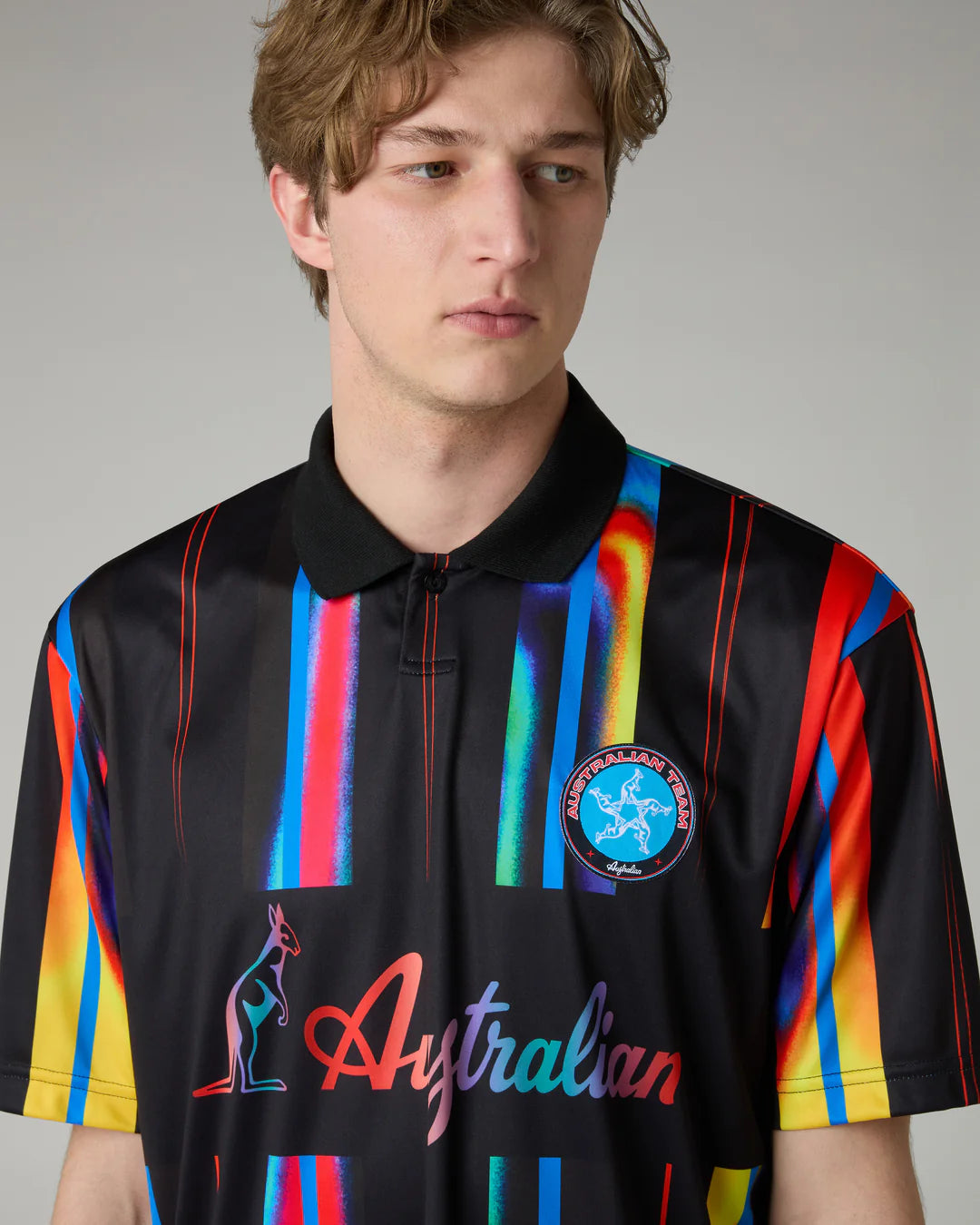 AUSTRALIAN GABBER Archive Soccer Polo Shirt *